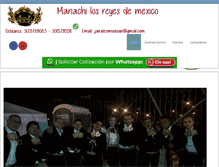 Tablet Screenshot of mariachismedellin.com